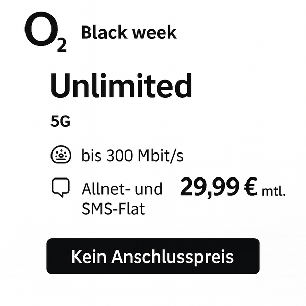 o2 - Freenet Unlimited 300 MBITS + 100€ Gutschein