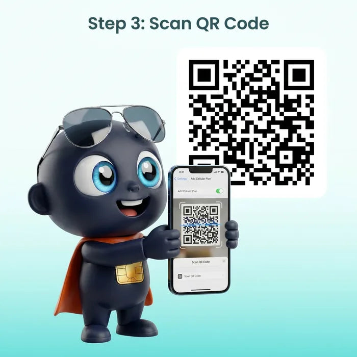Schritt 3: QR-Code scannen